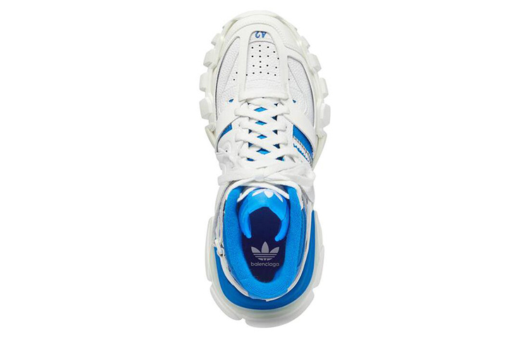 Balenciaga X Adidas Originals Track Forum Sneakers 'White Blue' купить в интернет-магазине Yoocart с быстрой доставкой по России.