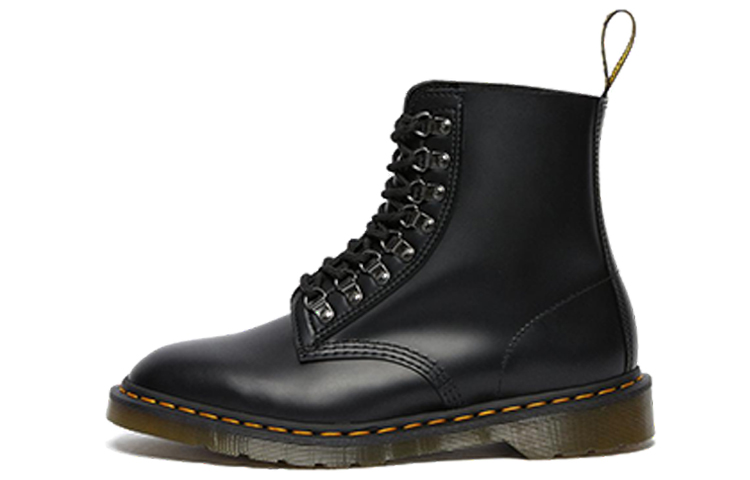Dr. Martens 1460 Pascal Verso Smooth Leather Lace Up Boots 'Black'