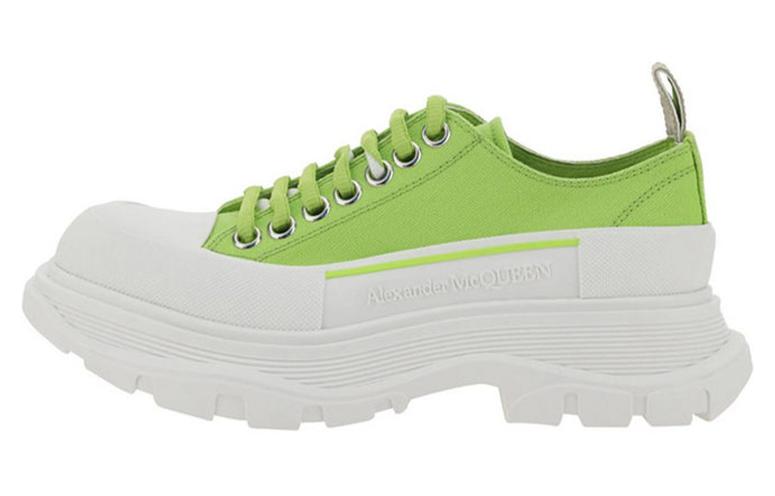 Alexander McQueen Tread Slick Low Lace Up 'Lime Green White' Women's купить в интернет-магазине Yoocart с быстрой доставкой по России.