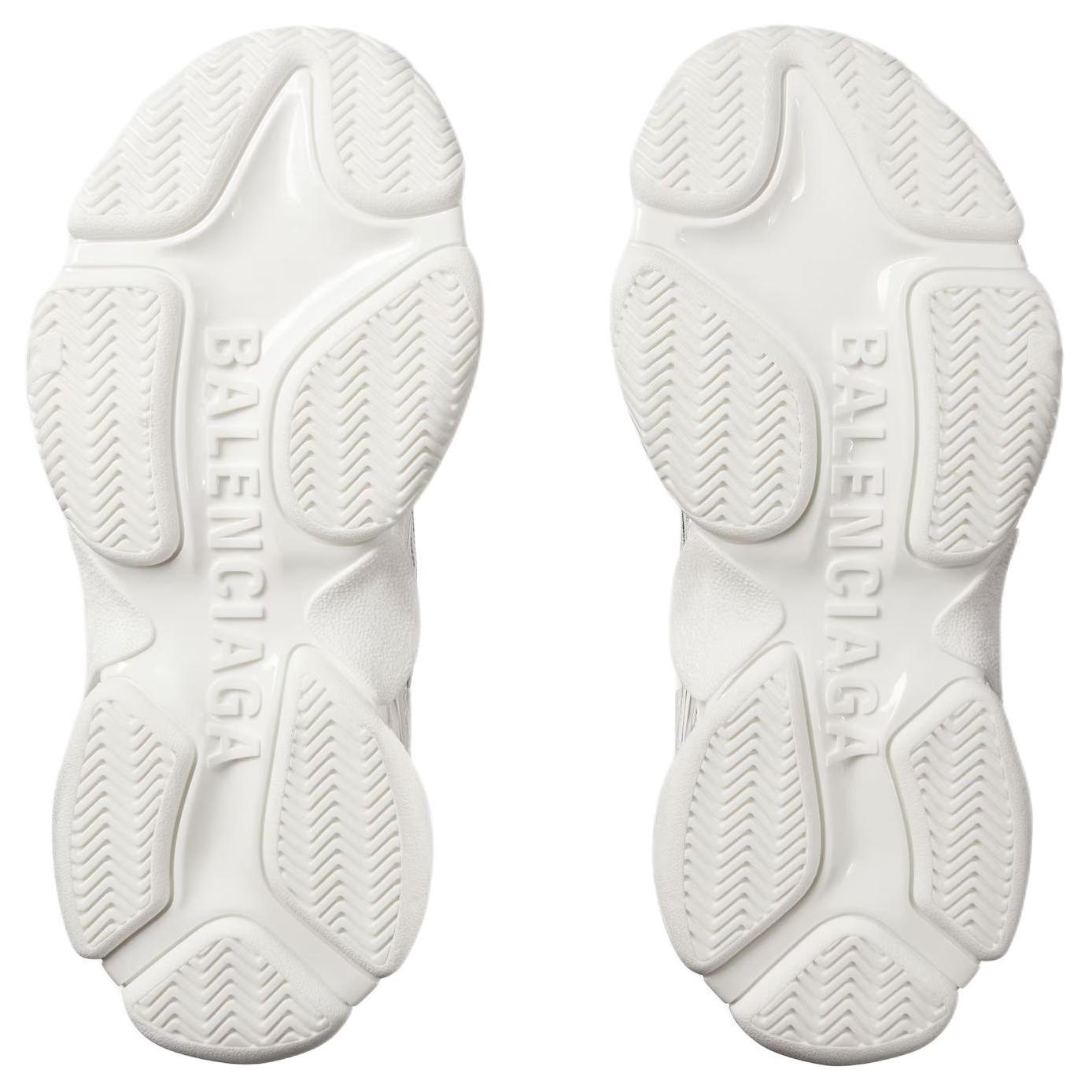 Balenciaga Triple S Low Top Casual Shoes Women's White купить в интернет-магазине Yoocart с быстрой доставкой по России.