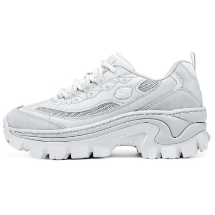 Skechers Street Low Top Chunky Sneakers Women's Gray