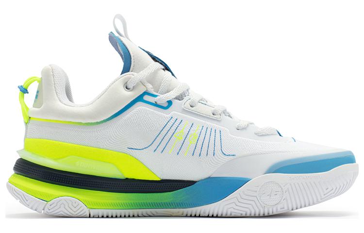 361° DVD1 Basketball Shoes Men's Low top White/Blue/Green