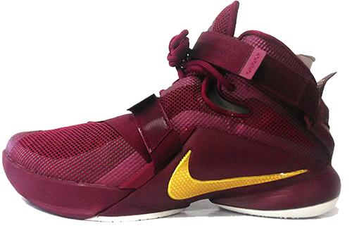 Nike LeBron Soldier 9 Prm Ep 'Maroon Red White'