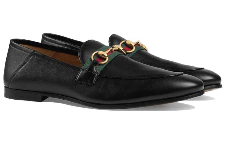 GUCCI Horsebit-detail Leather Loafers купить в интернет-магазине Yoocart с быстрой доставкой по России.