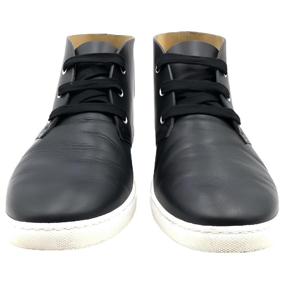 HERMES Casual Shoes Men's Black