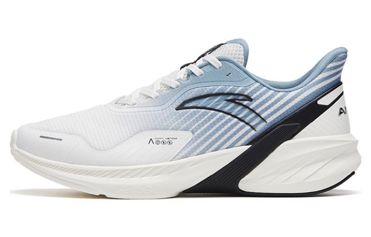 Anta DuCi4 Shock Absorbers With Slip Resistant Features Low Top Casual Running Shoes Men's Blue White Black