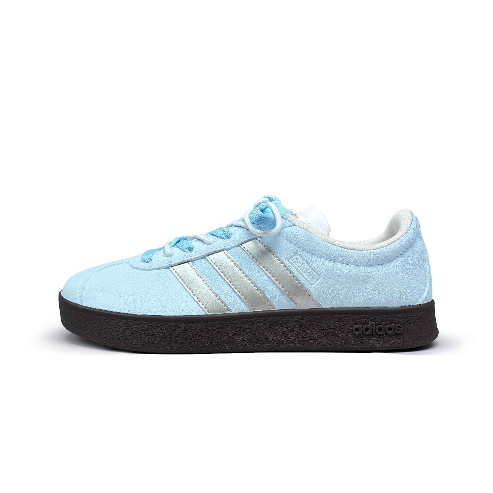 Adidas Neo Vl Court Classic Quick Dry And Wear-Resistant Low-Top Skateboard Shoes Unisex Sky Blue