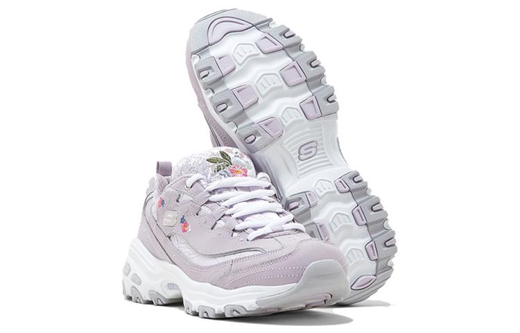 Skechers D'LITES 1.0 Low Top Chunky Sneakers Women's Lavender купить в интернет-магазине Yoocart с быстрой доставкой по России.
