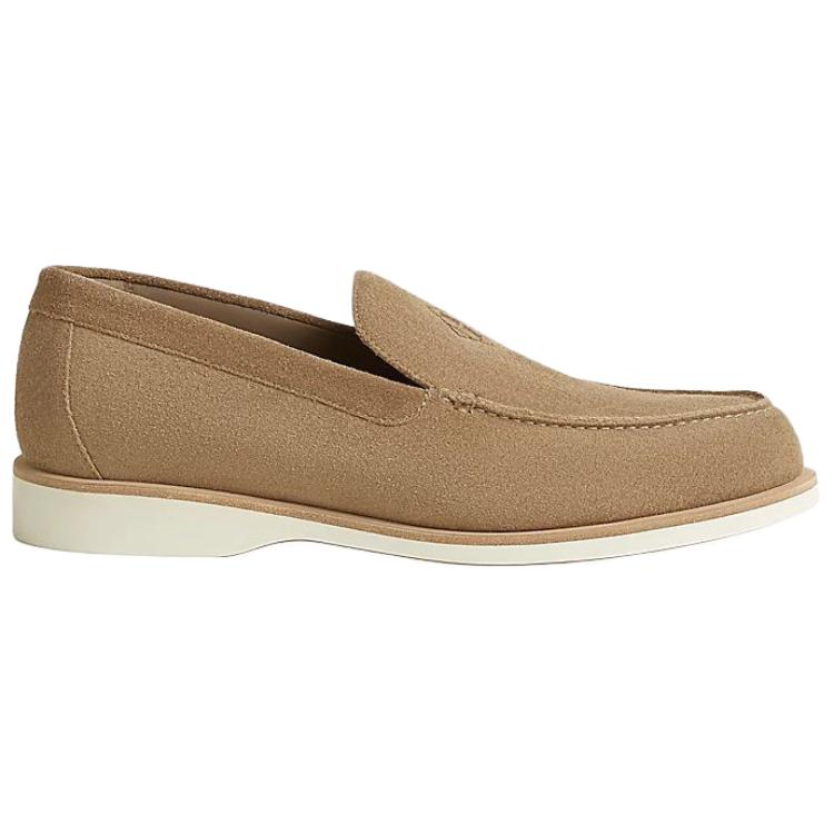 HERMES LOW Casual Shoes Men's Beige
