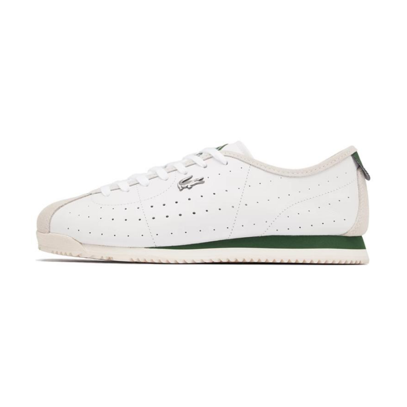 LACOSTE Anti-Slip Wear-Resistant Low-Top Casual Shoes Women's White