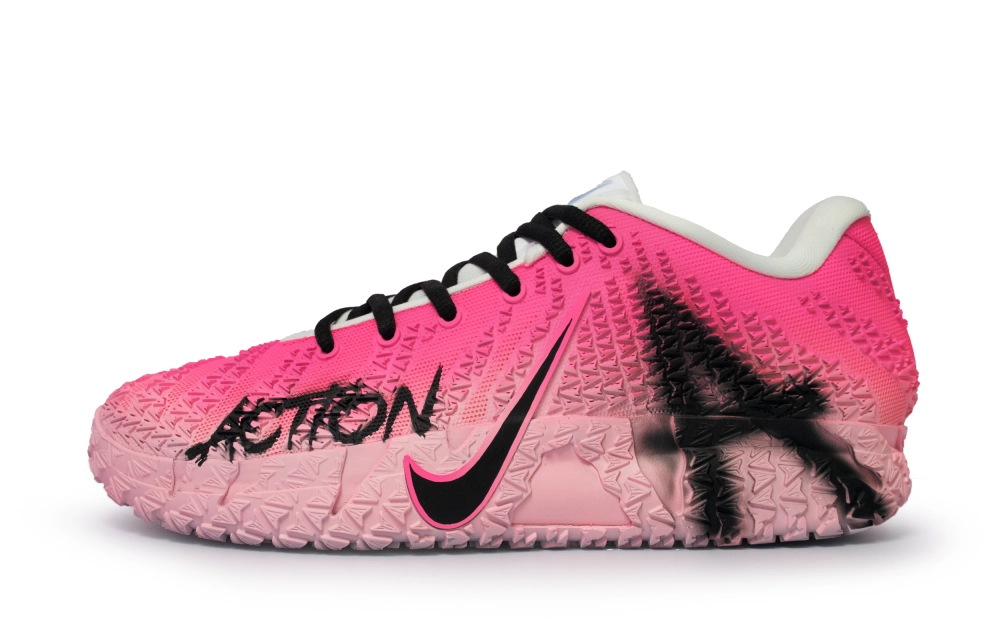 Nike Ja Morant 3 Rose Fruit Holiday Low top Basketball Shoes Unisex Fuchsia