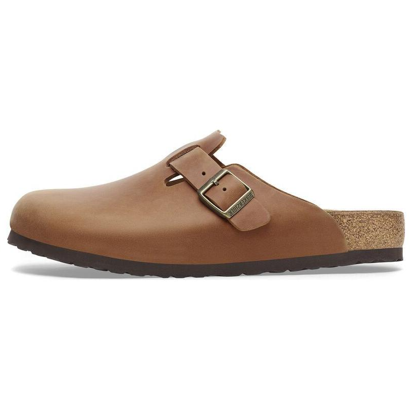 Birkenstock Boston Oiled Leather 'Cognac'