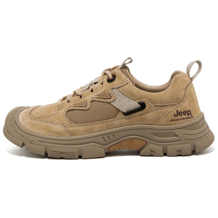 Jeep Wear-Resistant Low-Top Trekking Shoes Men's Sand