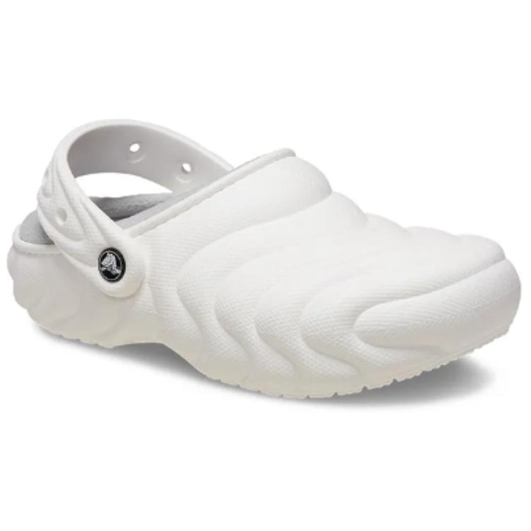 Crocs Classic Overpuff Lined Clog White