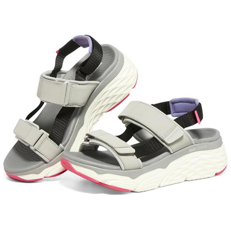Skechers Max Cushioning 'Grey White Black Pink' Women's купить в интернет-магазине Yoocart с быстрой доставкой по России.