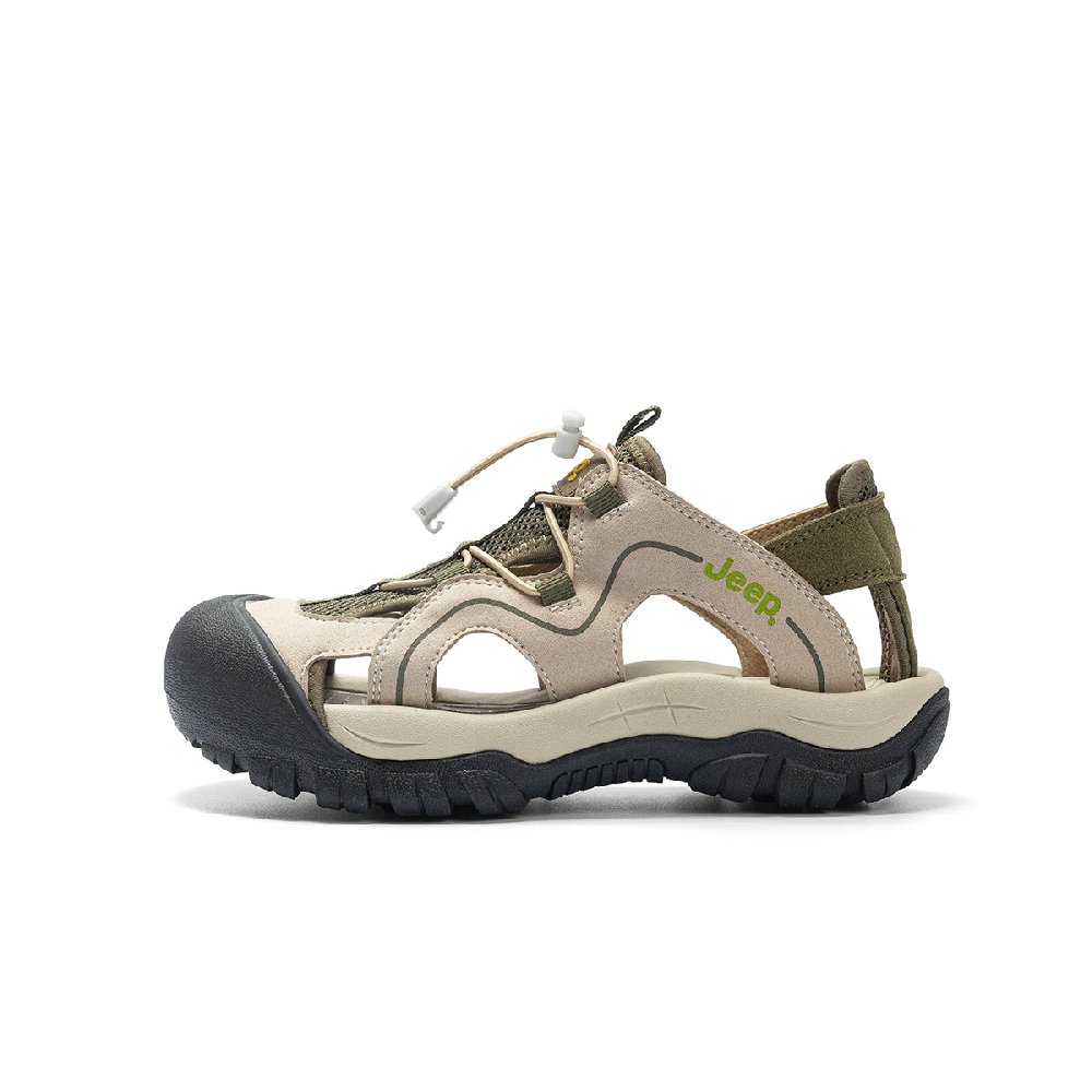 Jeep Beach Sandals Women's Gray Green