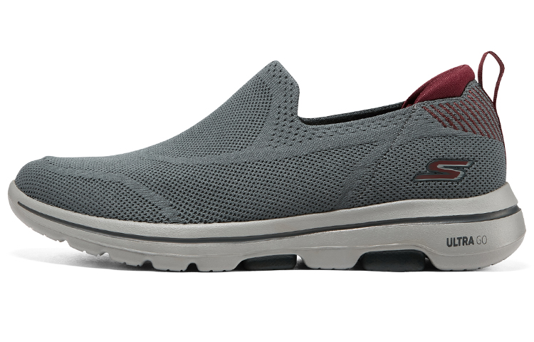Skechers Go Walk 5 'Charcoal Red'
