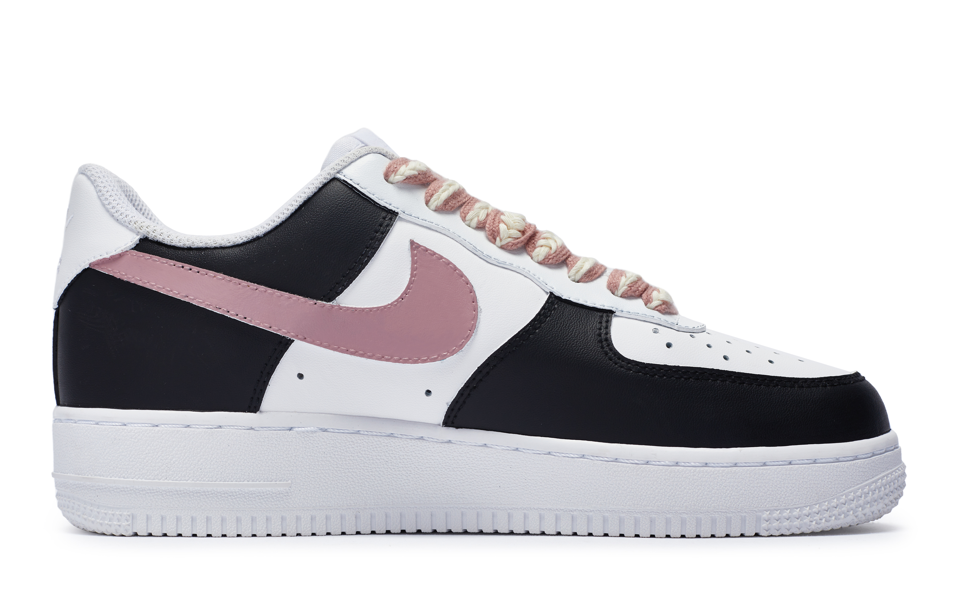 Nike Air Force 1 811 Manufacturing, Magpie On The Branch Low Top Skateboard Shoes Men's Black White Pink Gold купить в интернет-магазине Yoocart с быстрой доставкой по России.