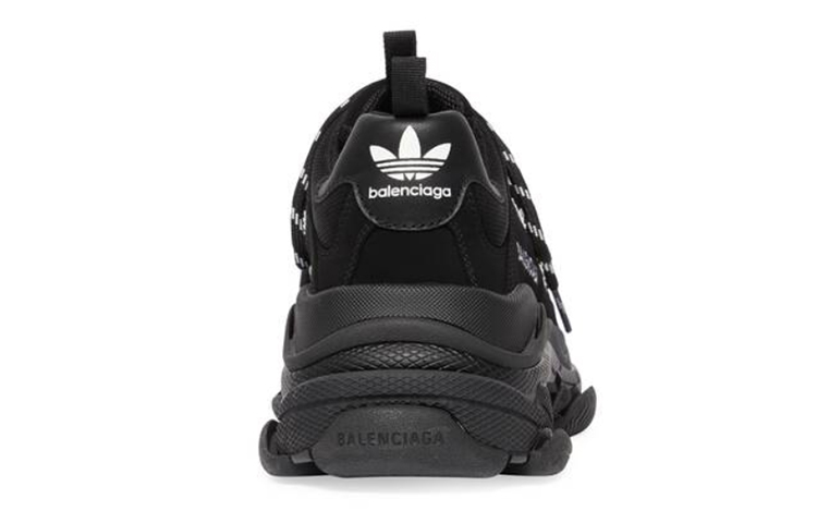 Balenciaga Adidas X Balenciaga Triple S Sneaker 'Black White' купить в интернет-магазине Yoocart с быстрой доставкой по России.