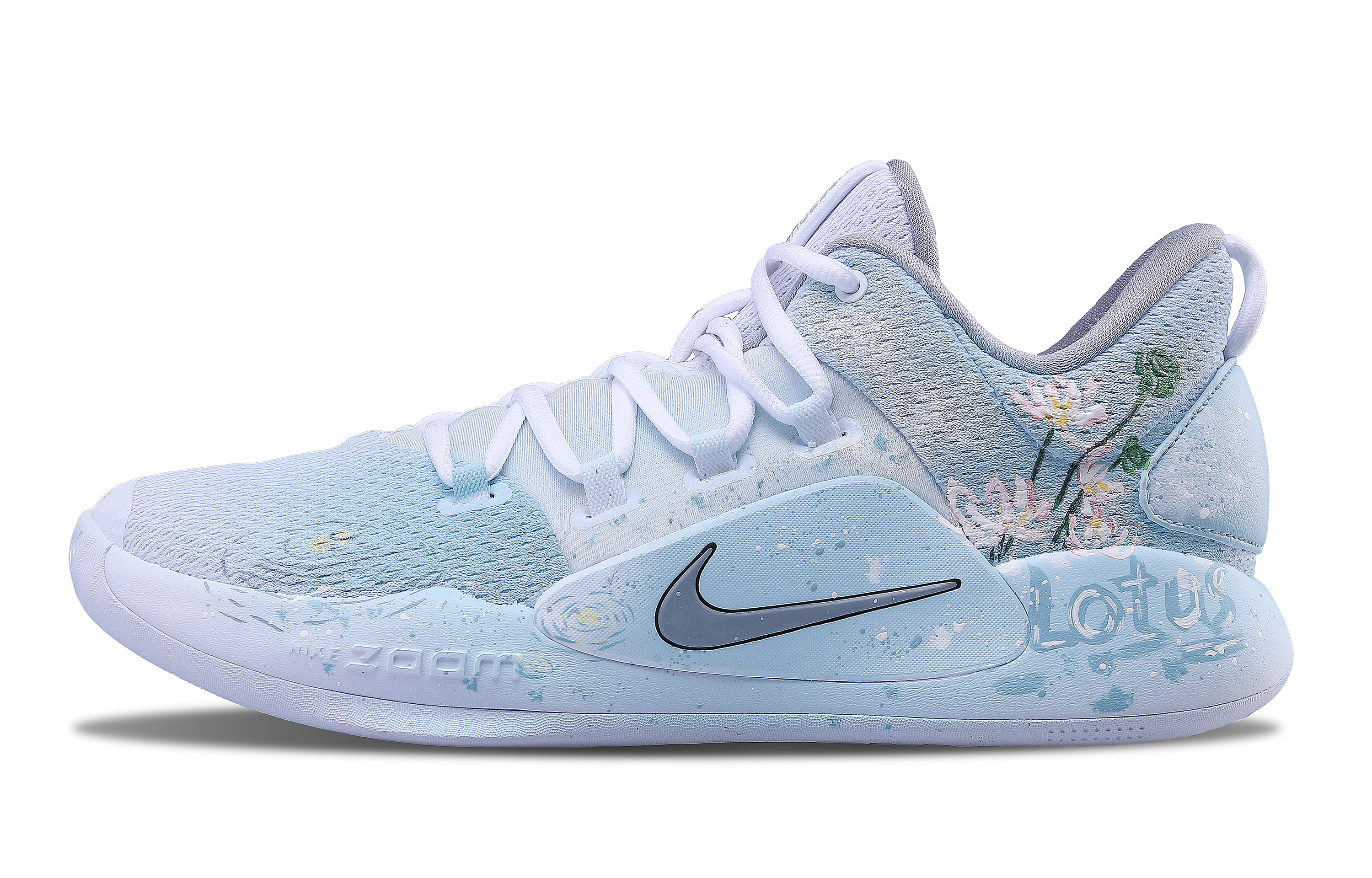 Nike Hyperdunk X Basketball Shoes Men's Low top White/Green/Yellow