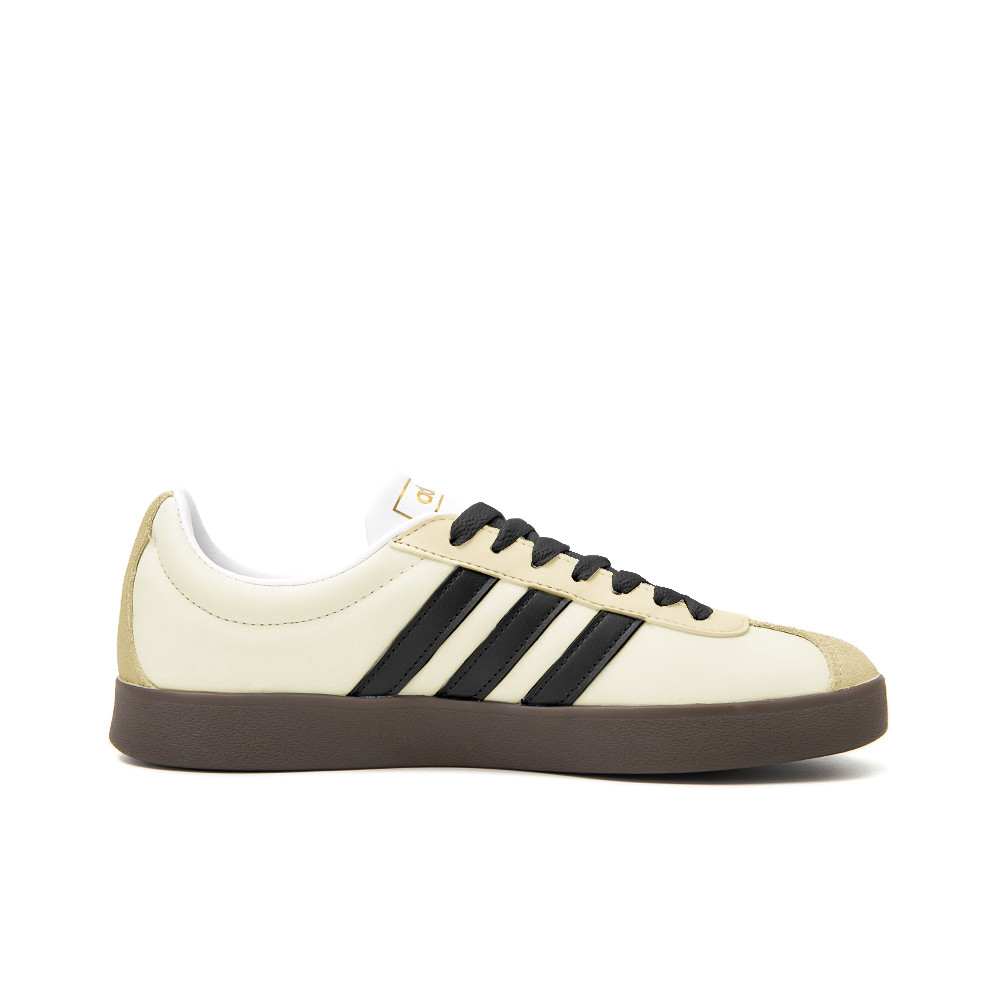 Adidas Neo VL Court 2.0 Cushioning Low Top Skateboard Shoes Unisex White Yellow
