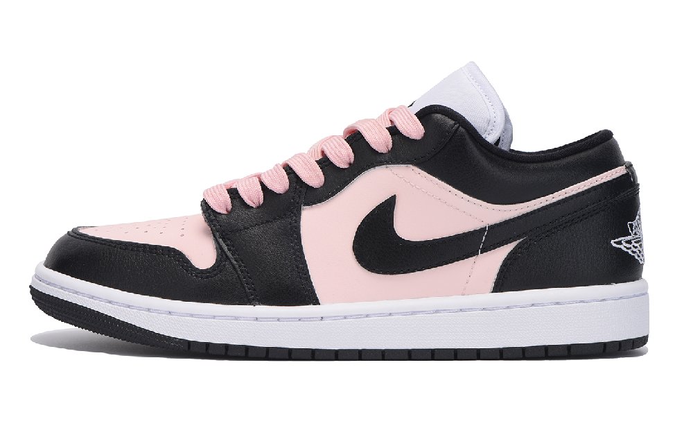 JORDAN Air JORDAN 1 Vintage Basketball Shoes Women's Low-Top Pink