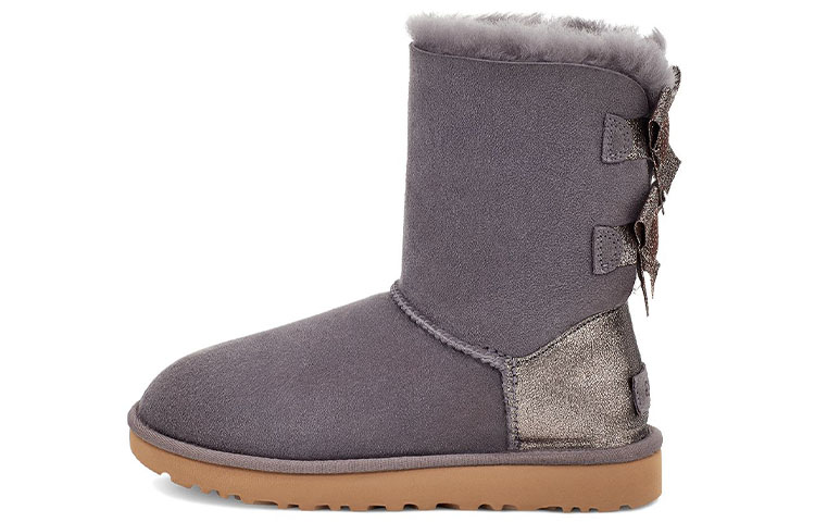 UGG Bailey Bow Glitz 'Purple Grey' Women's