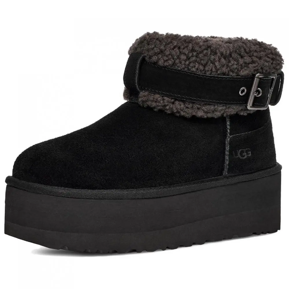 UGG Short Snow Boots Women's Black