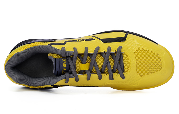 YONEX Power Cushion Badminton Shoes Unisex Low-Top Yellow Black