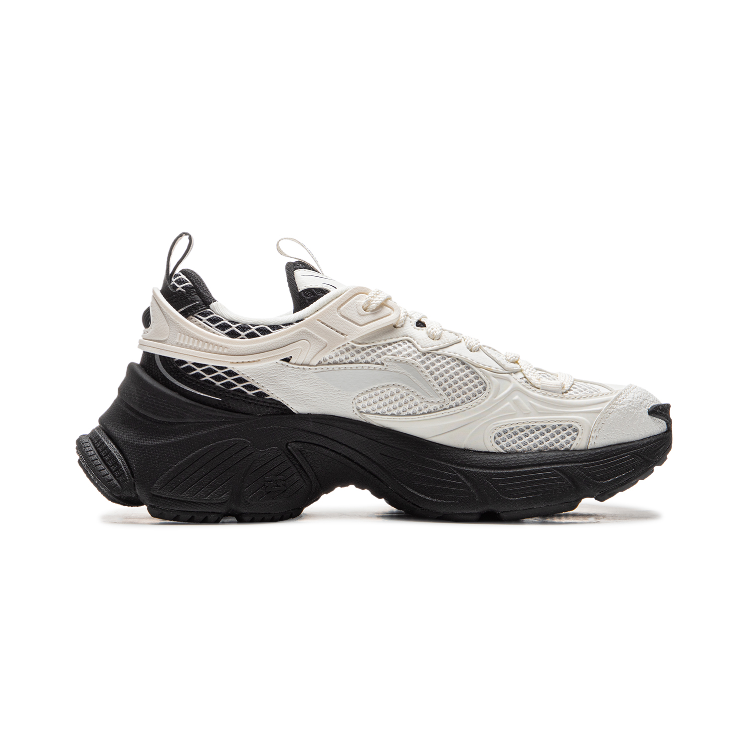 LiNing Star Cushioning Slip Resistant Abrasion Resistant Breathable Low Top Casual Shoes Women's Champagne White купить в интернет-магазине Yoocart с быстрой доставкой по России.