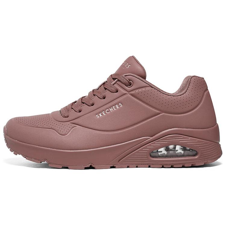 Skechers Uno Cushioning Wear-Resistant Breathable Supportive Rebound Low-Top Casual Shoes Men's Red