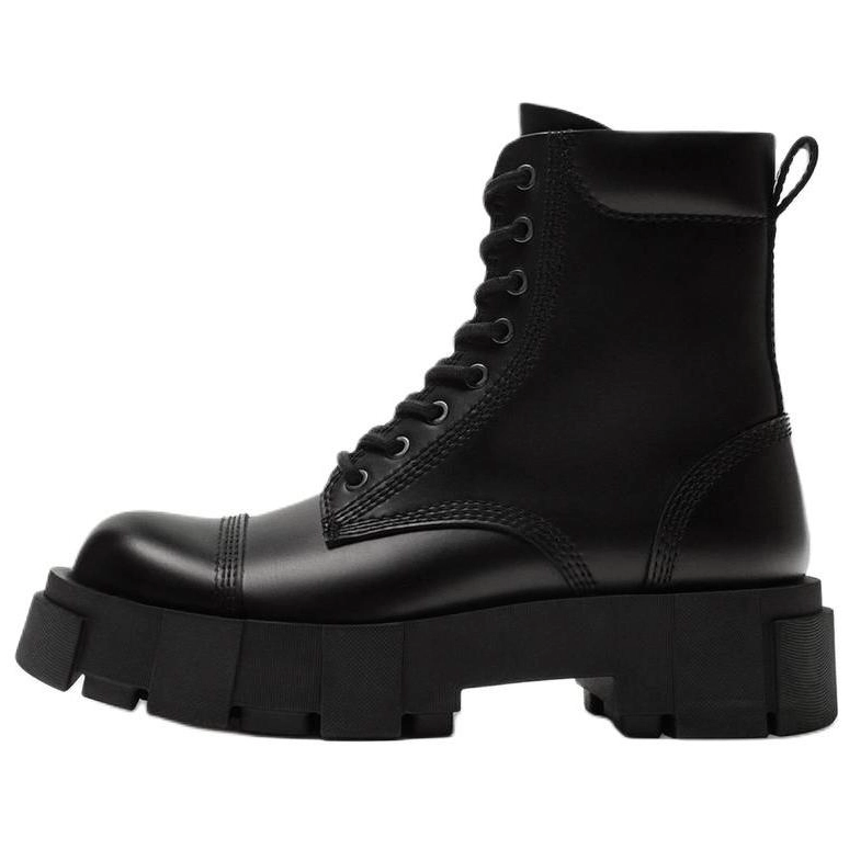 ZARA Short Martin Boot Men's Black