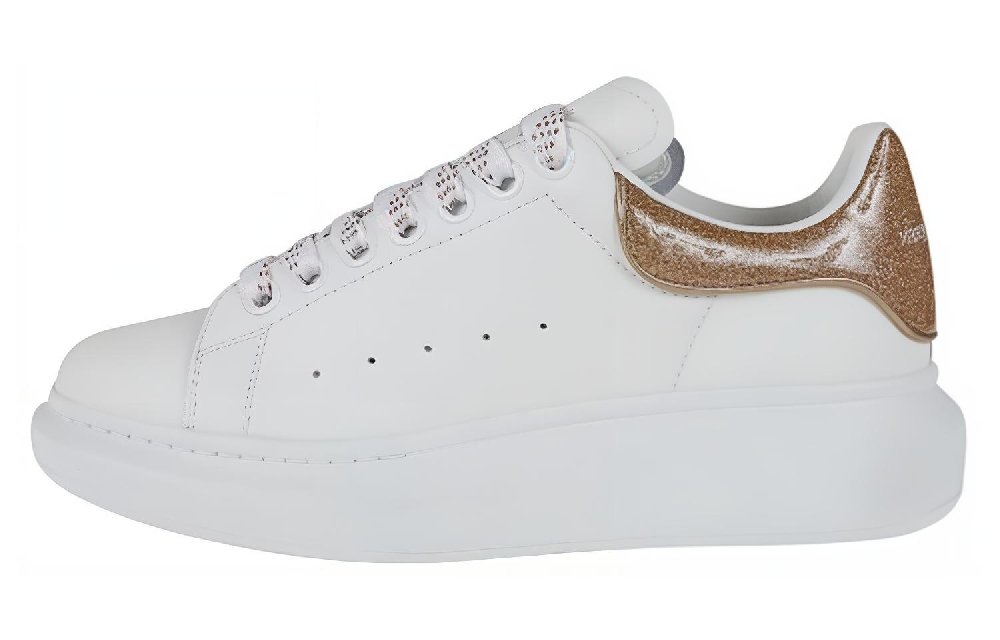 Alexander McQueen Oversize Sole Shoes 'White Gold' Women's