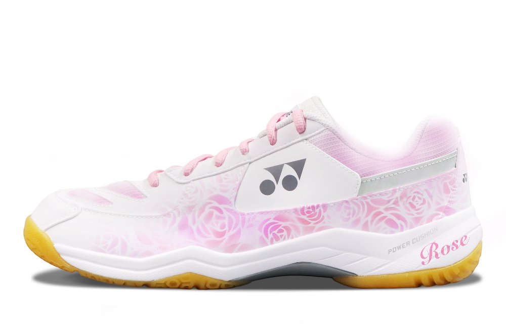 YONEX Power Cushion Abrasion Resistant Coverage Low Top Badminton Shoes Unisex Pink