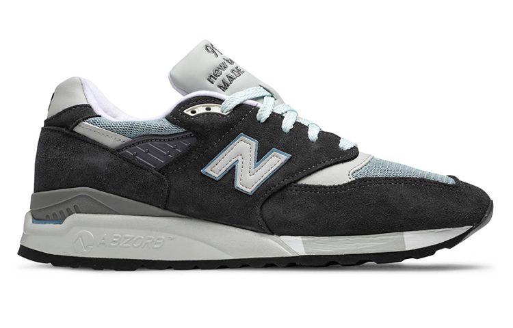 New Balance Kith X 998 Made In Usa 'Steel Blue'
