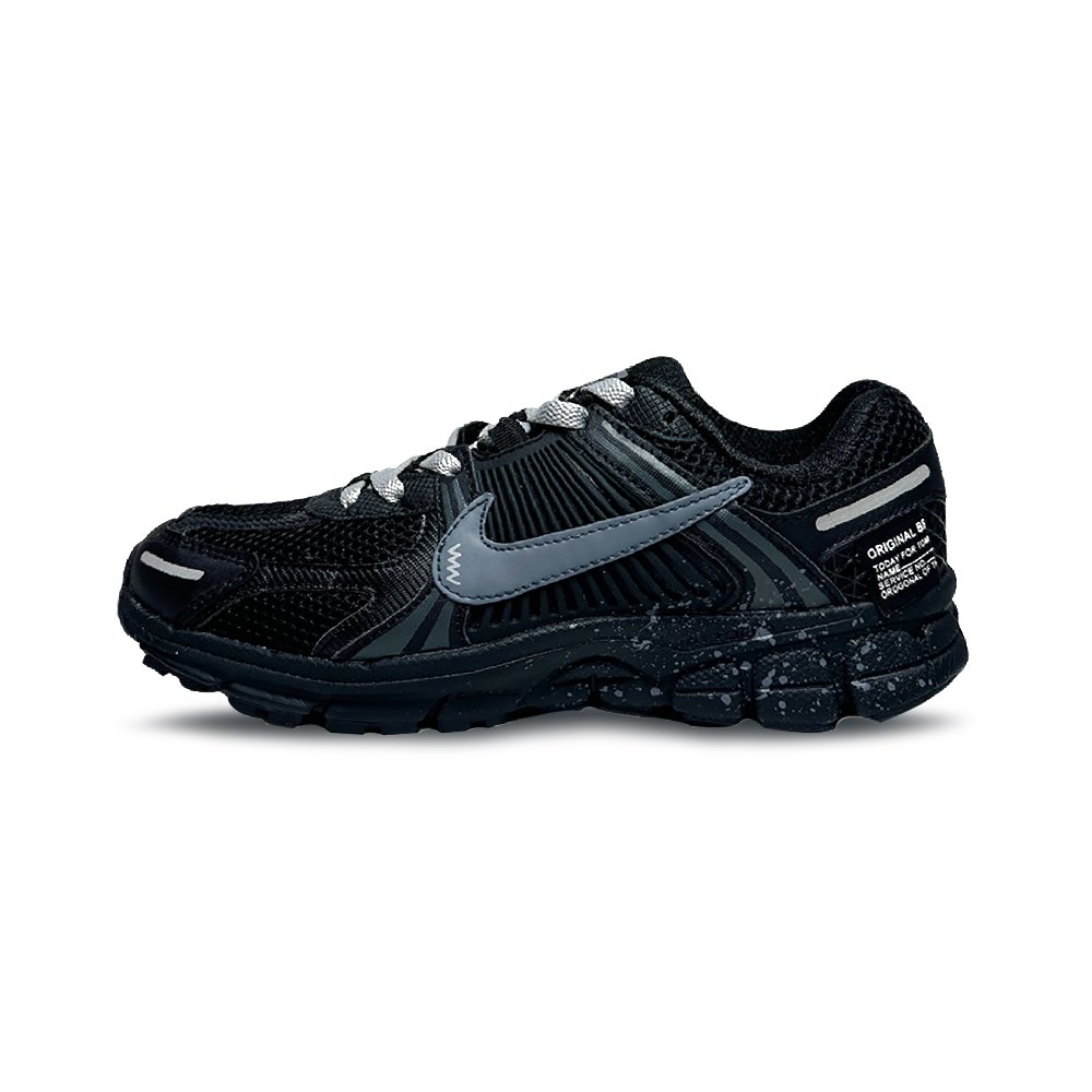 Nike Air Zoom Vomero 5 Anti-Slip Wear-Resistant Low-Top Running Shoes Unisex Black Gray Color