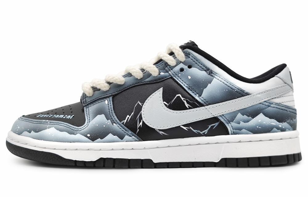 Nike Dunk Skateboard Shoes Women's Low-Top Black
