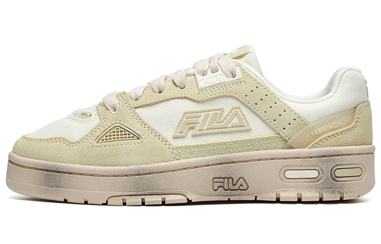 FILA FUSION Teratach Low Top Vintage Basketball Shoes Women's Early Snow