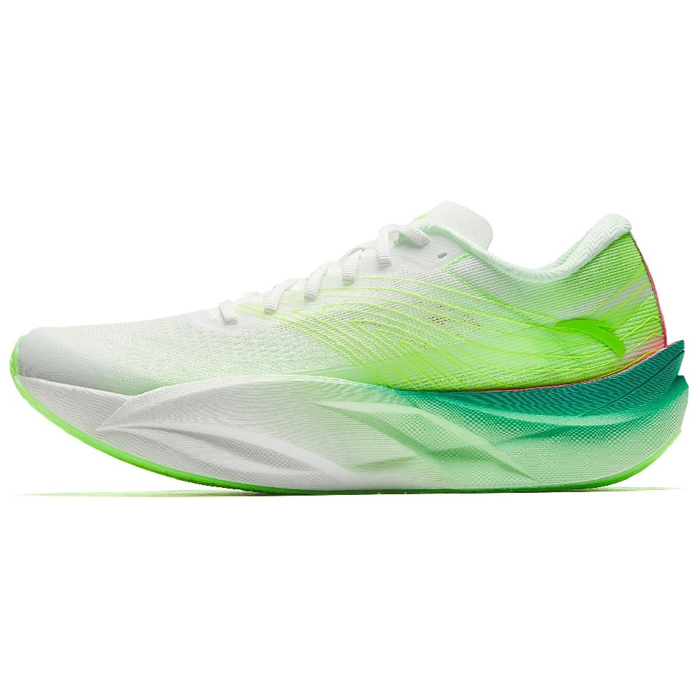 Anta C202 6.0 Anti-Slip And Wear-Resistant Breathable Low-Top Casual Running Shoes Men's White Green