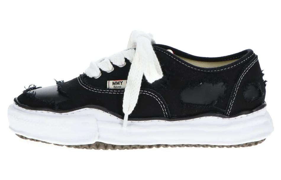 MIHARA YASUHIRO Skateboard Shoes Unisex Low-Top Black