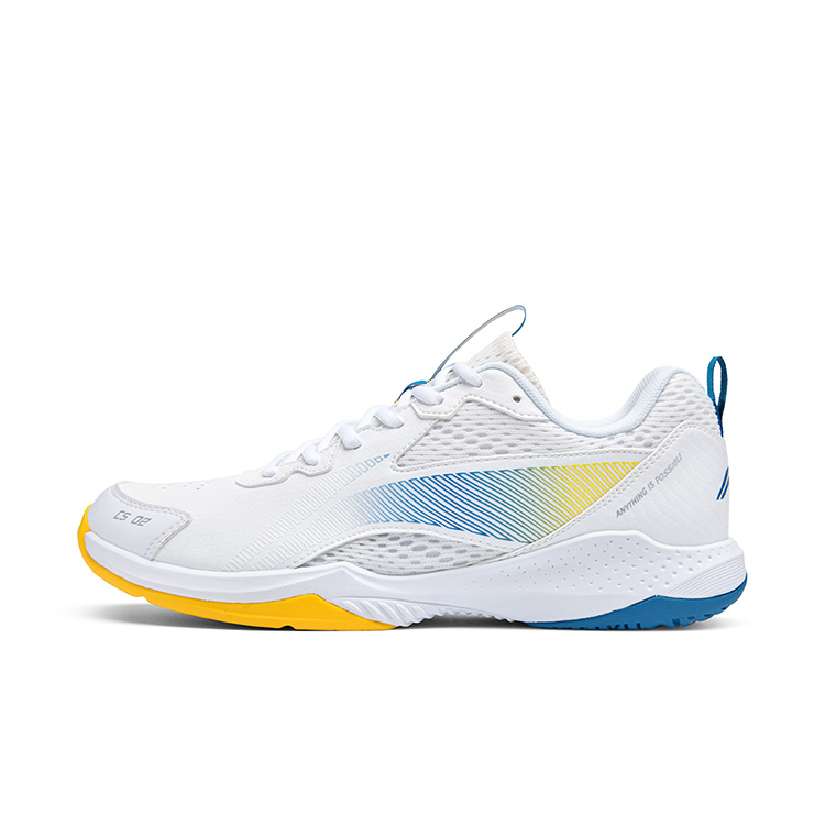 LINING Badminton Shoes Unisex Low top Standard White/Radiant Yellow