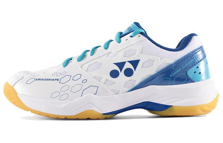 YONEX Power Cushion Low Top Badminton Shoes Unisex White Blue
