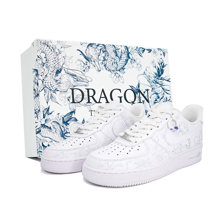 Nike Air Force 1 Skateboard Shoes Unisex Low-Top White