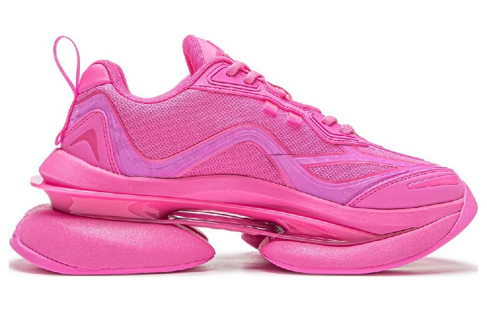 LiNing Project* Ethereal Space Anti Slip Wear Resistant Low Top Casual Shoes Women's Pink