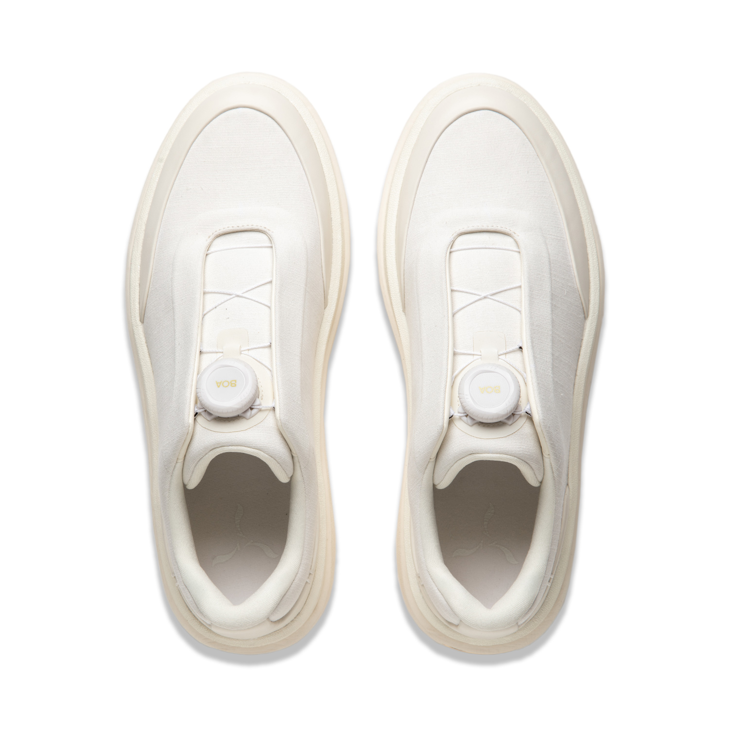 LI NING 1990 Commuter Series Cushioning, Wear Resistant Low Top Casual Shoes Men's Ecru