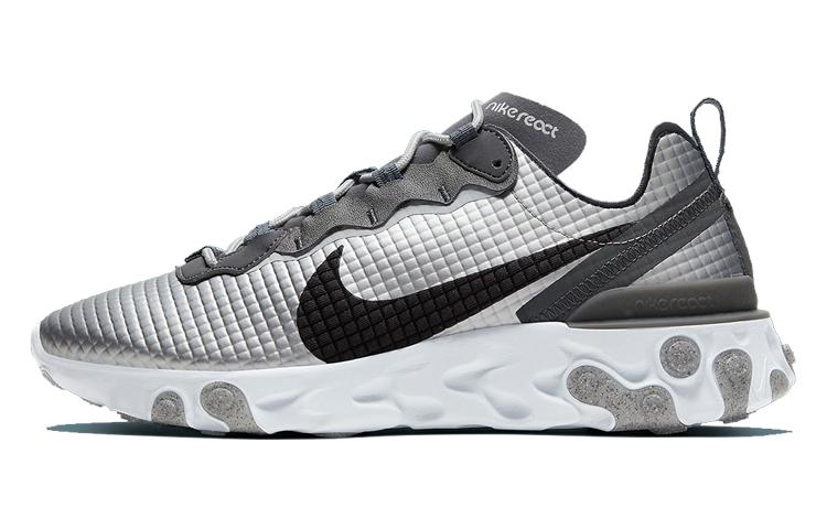 Nike React Element 55 Quilted Grid White