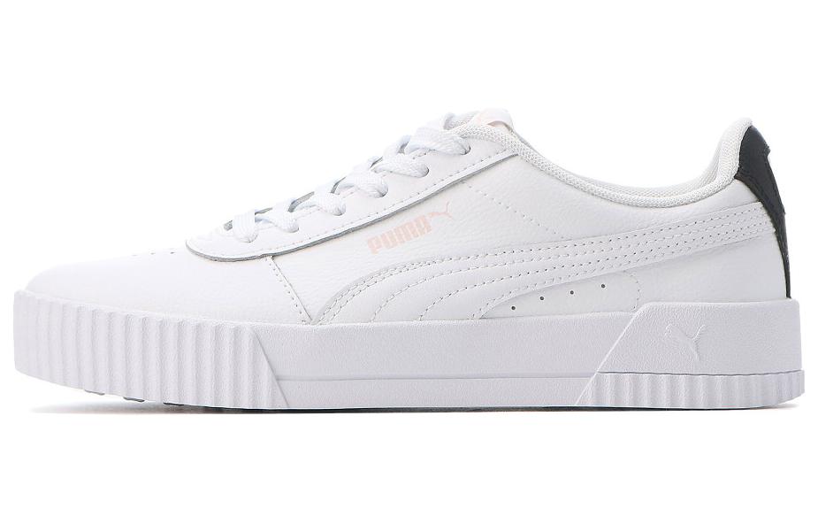 PUMA Carina Leather 'White Black Rosewater' Women's