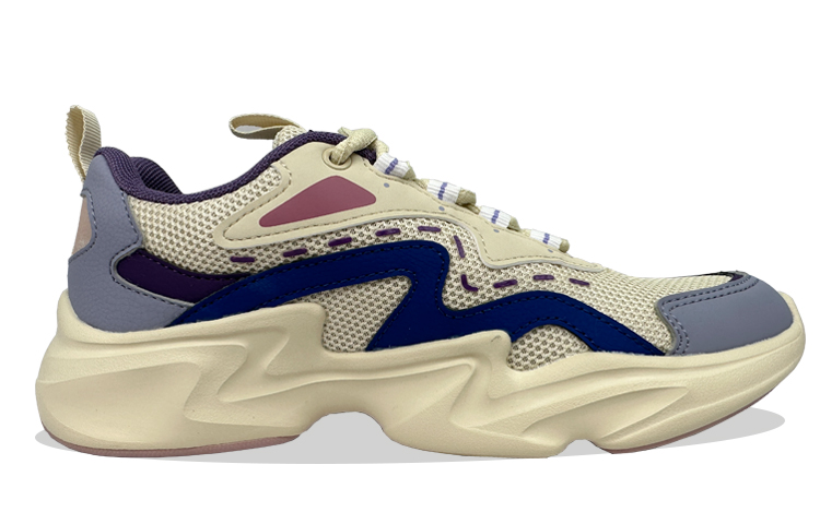 361° Low Top Running Shoes Women's Beige Pink