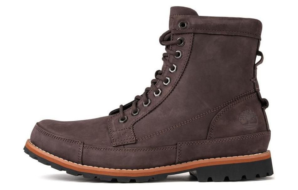 Timberland Warm And Wear-Resistant Short Outdoor Boots Men's Brown