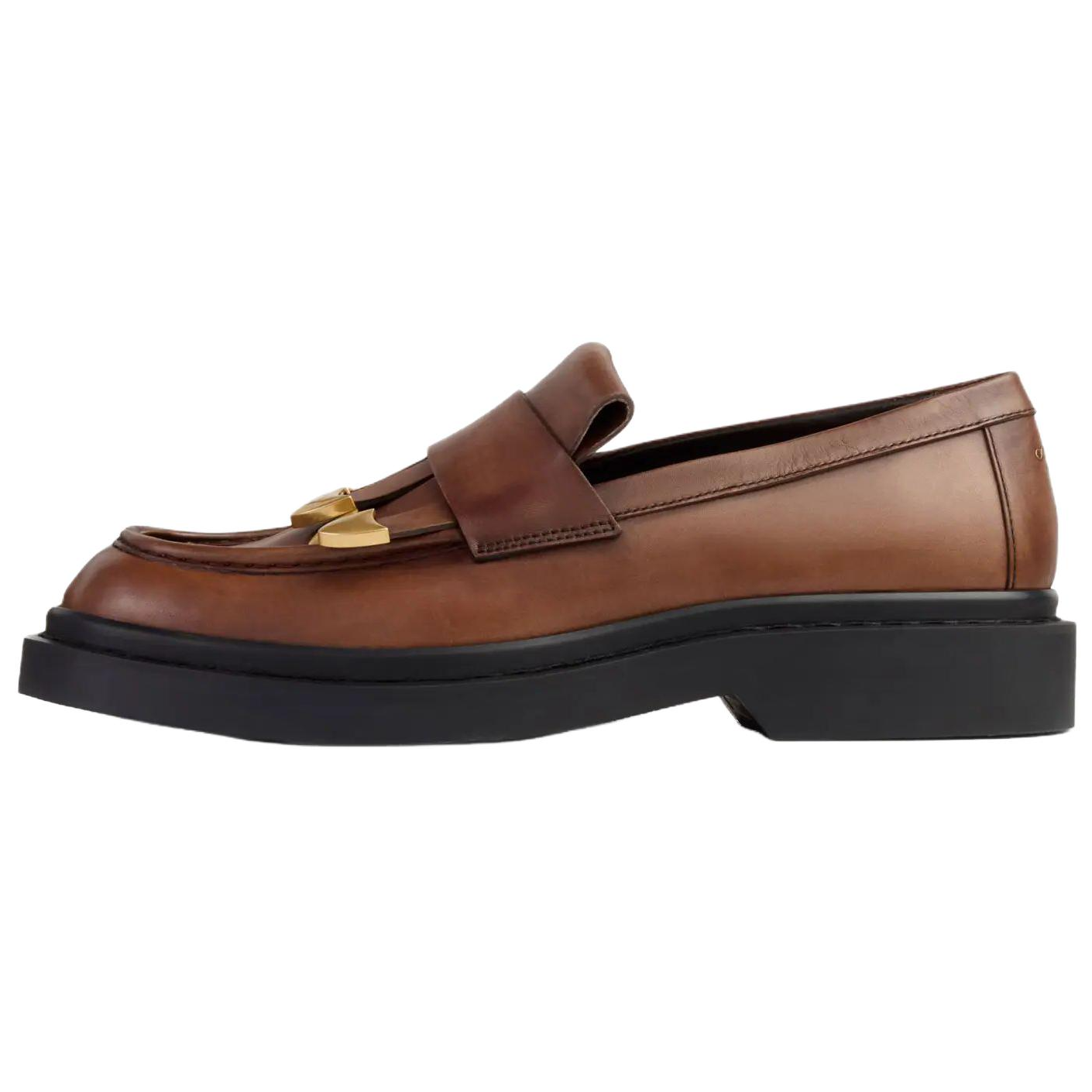 Jimmy Choo Buff Tassel Loafers Men's Brown